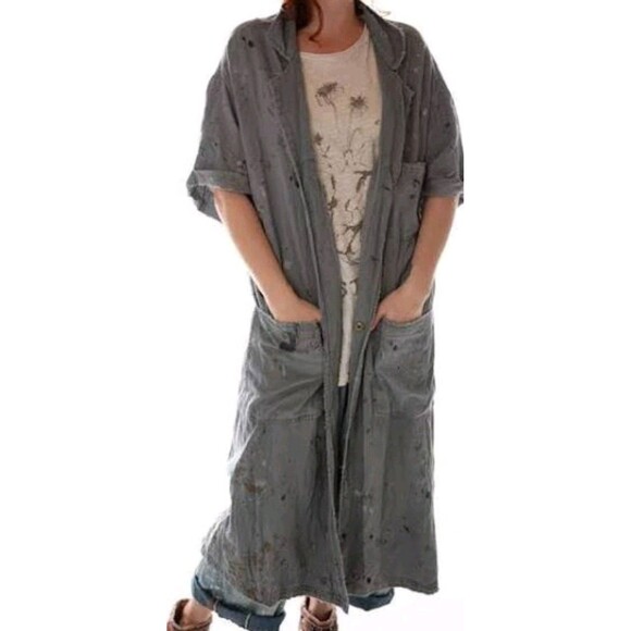 Magnolia Pearl Cotton Twill Workshop Coat